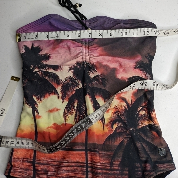 French Connection tropical sunset swimsuit S - Picture 7 of 7